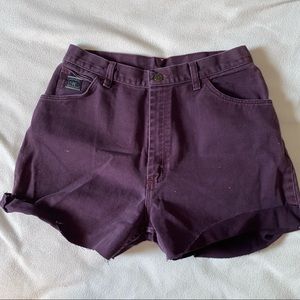 Wrangler Purple Shorts
